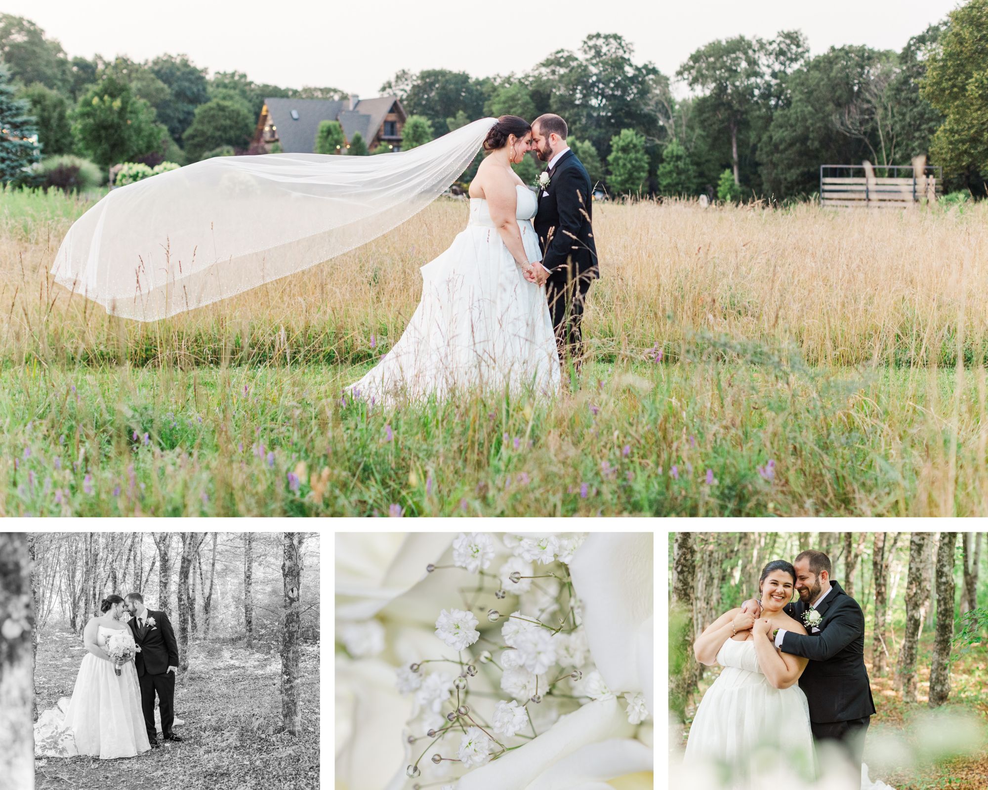Caroline & AJ | A Stonehurst at Hampton Valley Wedding